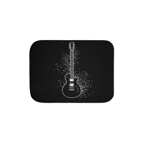 Cozy Sherpa guitar blanket