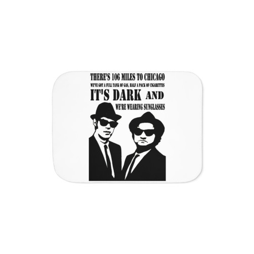 The Blues Brothers Sherpa Blanket