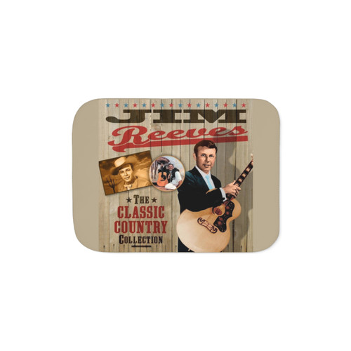 Jim Reeves Classic Country Sherpa Blanket