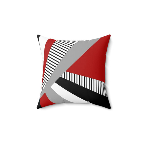 Colorful Geometric Throw Pillow