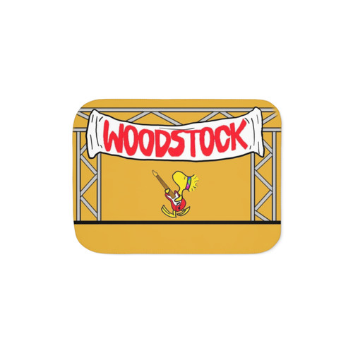 Woodstock Sherpa Blanket - Peanuts Themed Throw Blanket