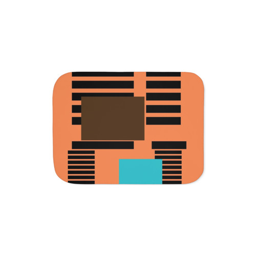 Minimalist The Life of Pablo Sherpa Blanket