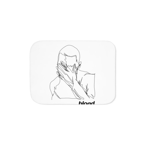 Frank Ocean Blonde Sherpa Blanket