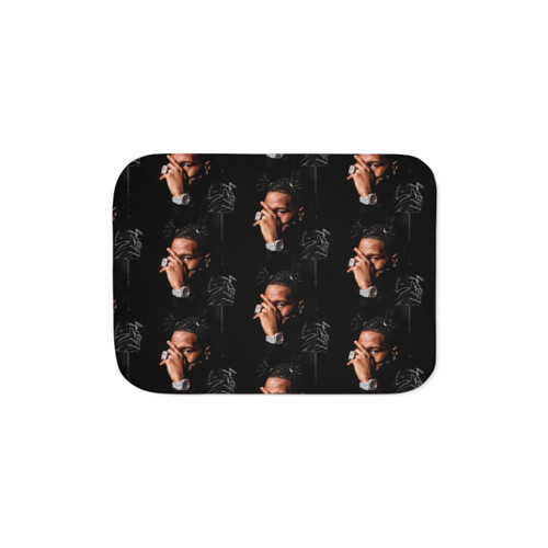 Lil Baby Iced Out Sherpa Blanket