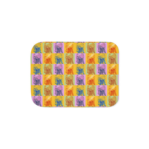 Sugababes Pattern Sherpa Blanket