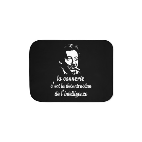 Serge Gainsbourg Sherpa Blanket
