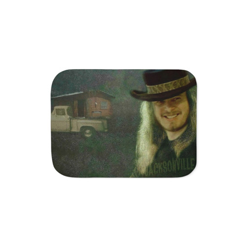 Ronnie Van Zant Sherpa Fleece Blanket