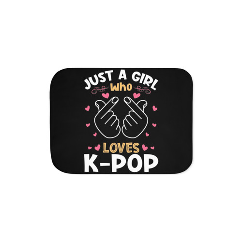 Aneisha K-Pop Sherpa Blanket