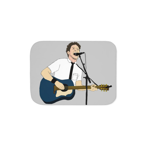 Frank Turner Sherpa Blanket - Music Fan Art