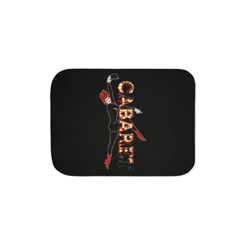 Cozy Life is a Cabaret Sherpa Blanket