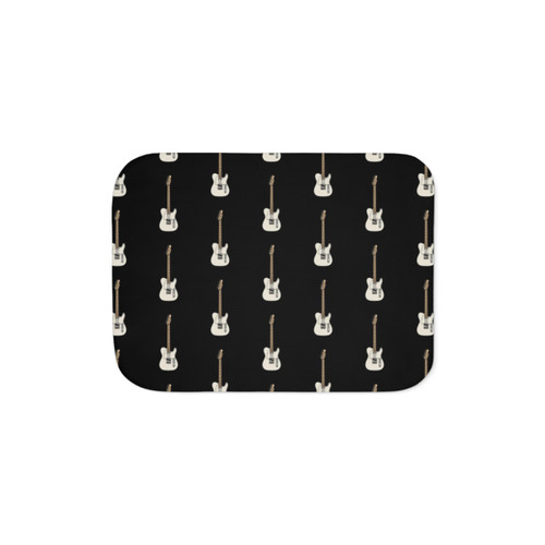 Telecaster Electric Guitar Sherpa Blanket