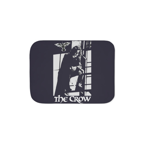 Vintage The Crow Movie Sherpa Blanket for Music Fans