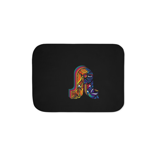 PL Pretty Lights Music Logo Sherpa Blanket