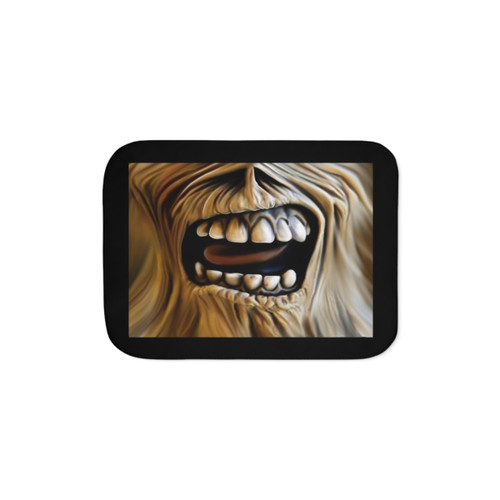 Teeth Sherpa Blanket - Soft and Cozy Heavy Throw