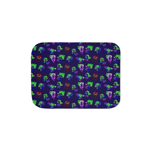 King Trollex Sherpa Blanket from DreamWorks Trolls World Tour