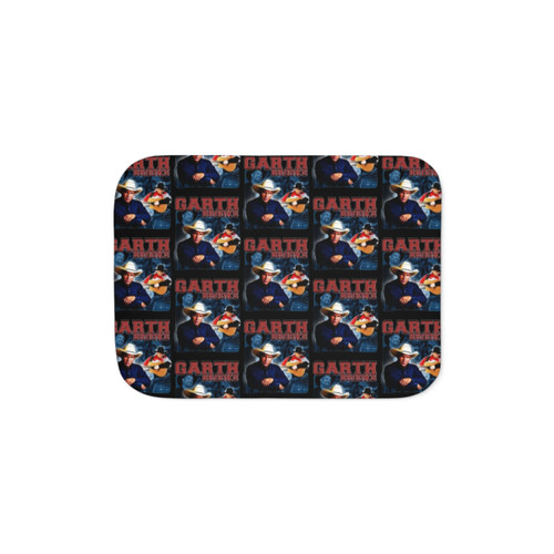 Garth Brooks Tribute Sherpa Blanket