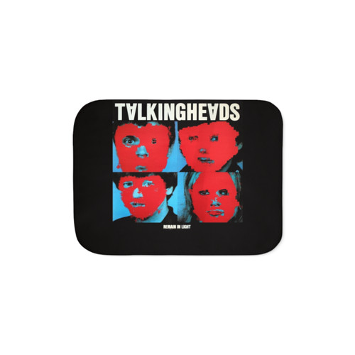 Talking Heads Remain in Light Sherpa Blanket