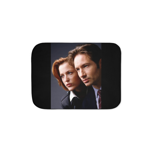 Vintage X-Files Sherpa Blanket