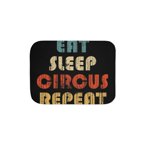 Vintage Sherpa Blanket for Circus Performers