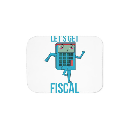 Accounting Pun Sherpa Blanket