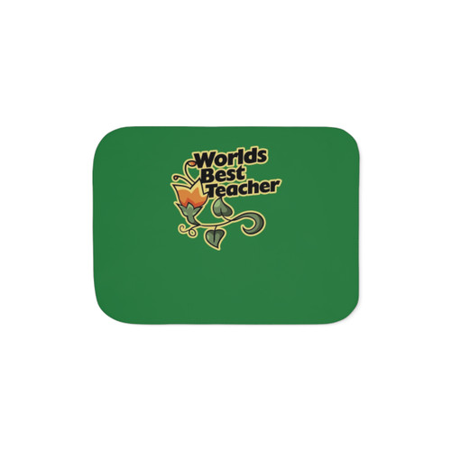 Soft and Warm Sherpa Blanket for Teachers