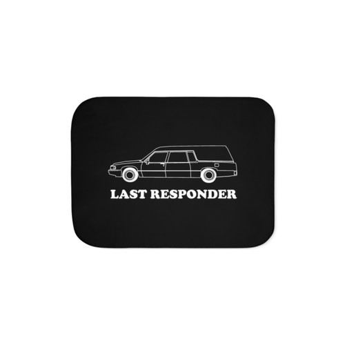 Last Responder Sherpa Blanket - Cozy and Comforting