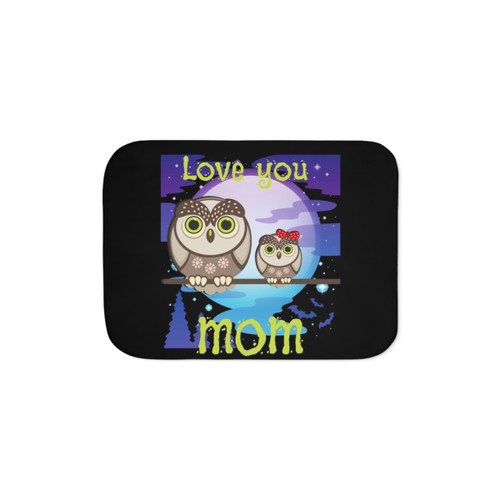 Best Mom Ever Sherpa Blanket