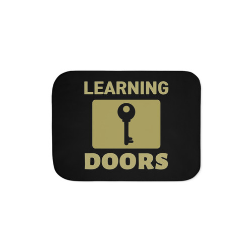 Learning Opens Doors Sherpa Blanket for Teachers