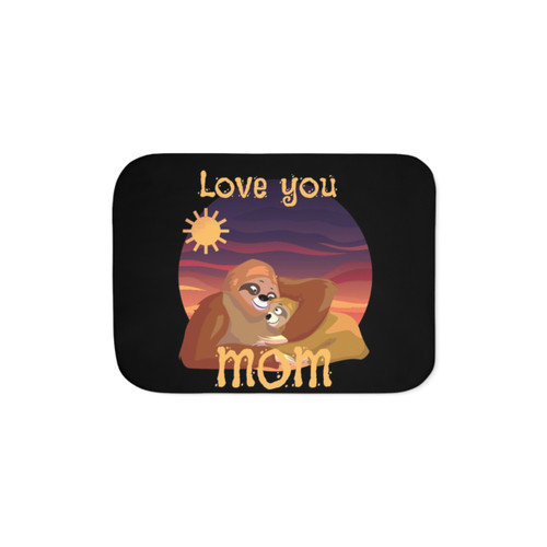 Sherpa Throw Blanket for the Best Mom Ever