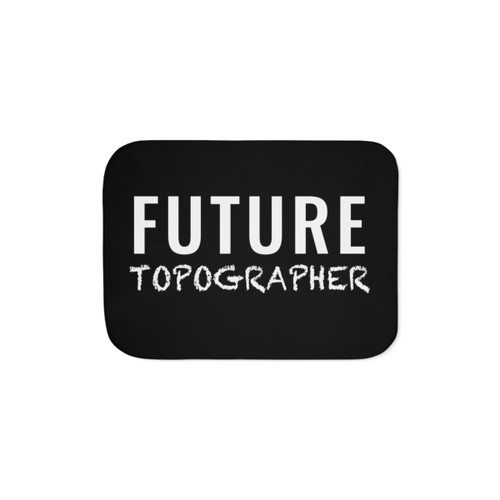 Sherpa Topographer Blanket - Land Surveyor, Geoscience Gift