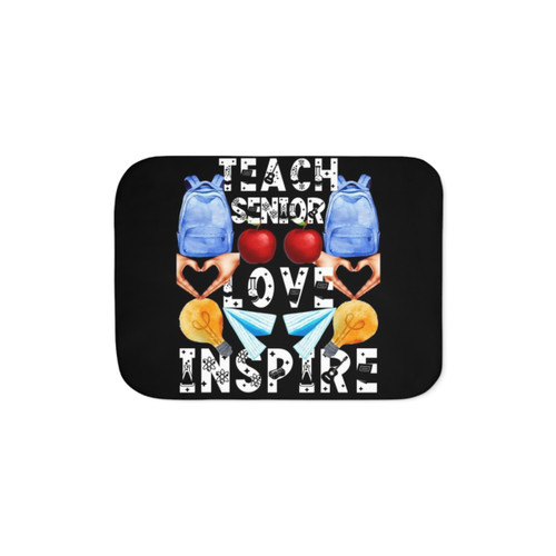 Teach Love Inspire Sherpa Blanket