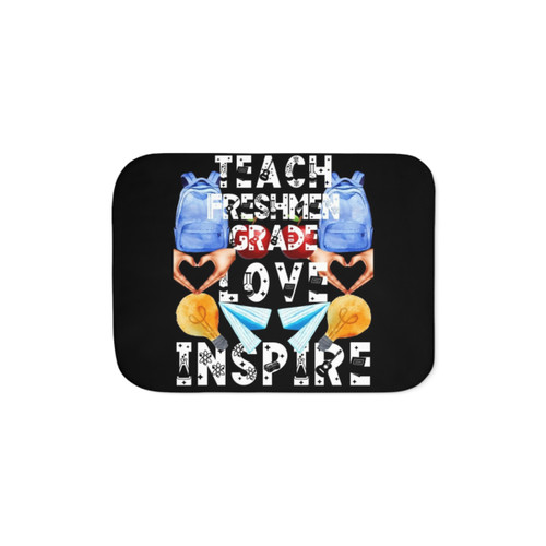 Teach Love Inspire Sherpa Blanket