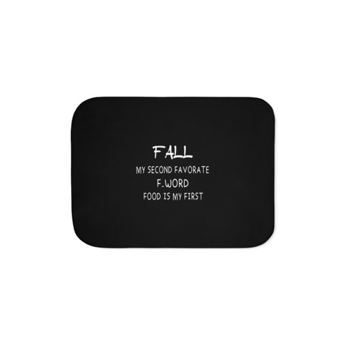 Funny Sarcastic F-Word Sherpa Blanket