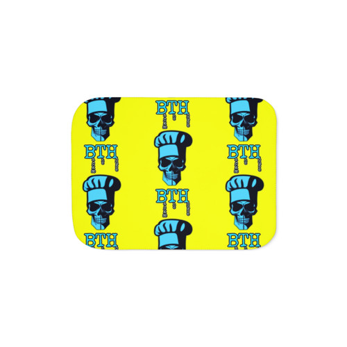 Skull Chef Sherpa Blanket