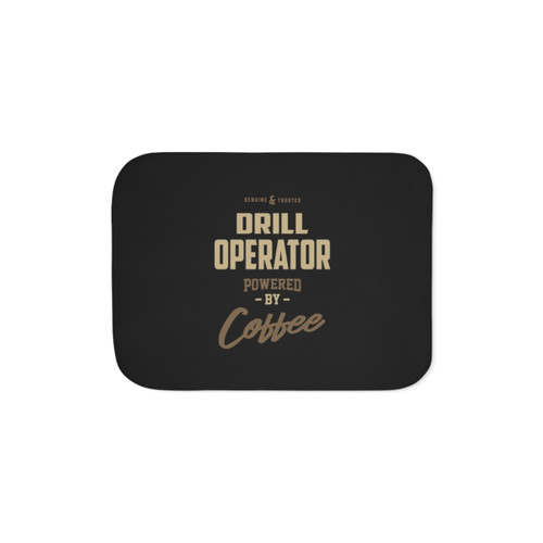Drill Operator Sherpa Blanket