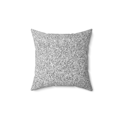 Elegant light gray, black and white pillow