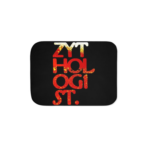 Zythologist Sherpa Throw Blanket