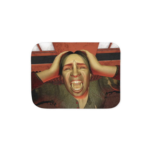 Primal Scream Sherpa Throw Blanket