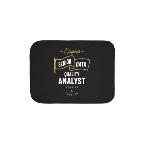 Sherpa Blanket for Senior Data Quality Analysts