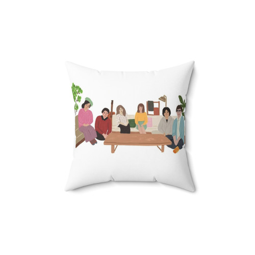 Terrace House Japan Pillow: Cozy Home Decor for Fans