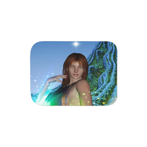 Cozy Sherpa Throw Blanket