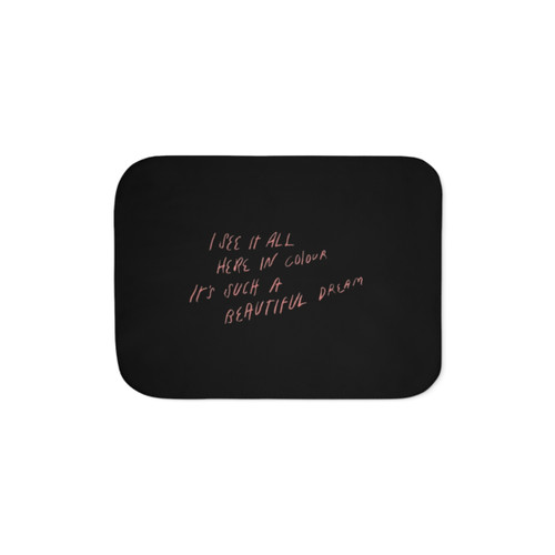 Luke Hemmings Sherpa Blanket - 5 Seconds of Summer Band Merchandise