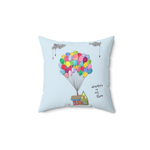 Adventure Travel Pillow - Up Inspired Home Decor
