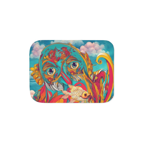 Poseidon Sherpa Blanket - Cozy and Stylish Home Decor