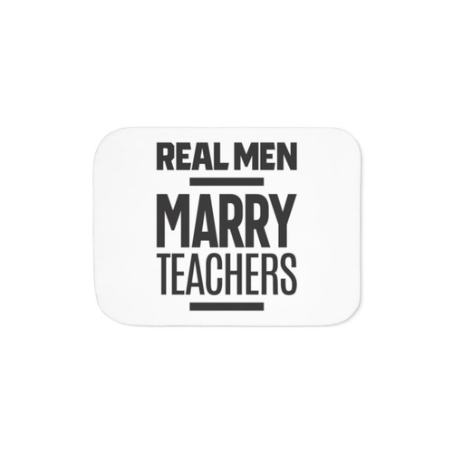 Cozy Sherpa Blanket for Men Marrying Teachers