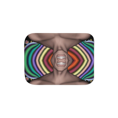 Reflection of Horror Sherpa Blanket