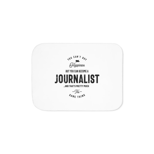Cozy Sherpa Blanket Perfect for Journalists