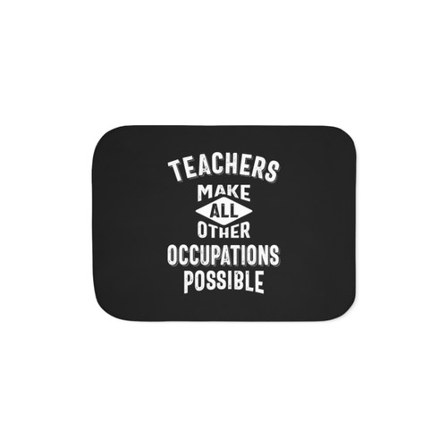 Soft Sherpa Blanket for Teachers and Educators