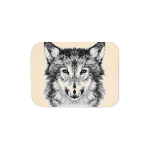 Woof Woof Sherpa Blanket for Dog Lovers