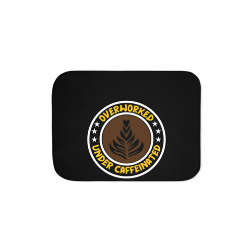 Sherpa Blanket for Coffee Lovers